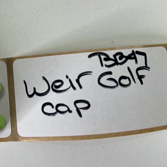 NWT Weir Golf adjustable cap/hat - Picture 2 of 8